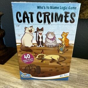 🆕 Think! Cat Crimes Logic Game